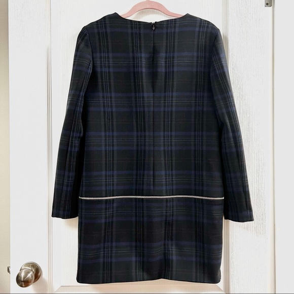 CHECKED DRESS WITH ZIP - Picture 6 of 7